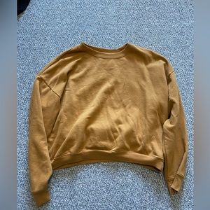 Cropped sweatshirt
